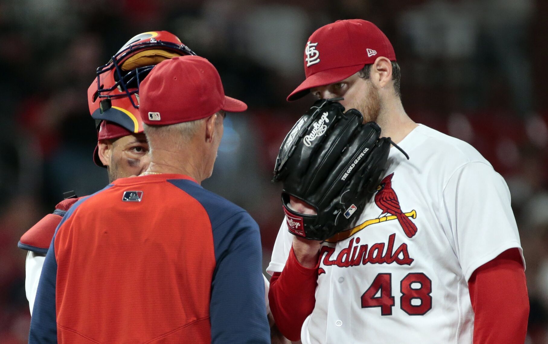 Cardinals, Brewers at Busch